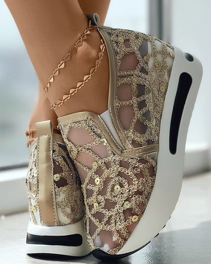 Stylish - Platform Sneakers