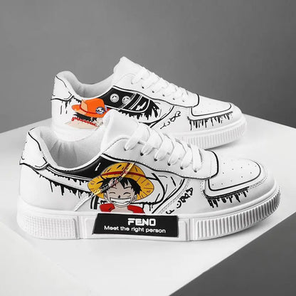 One Piece - Luffy & Ace Sneakers