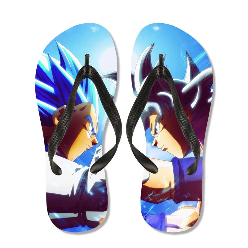 DBS - Goku & Vegeta Flip flops