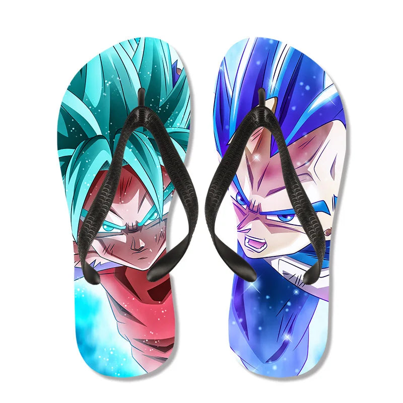 DBS - Goku & Vegeta Flip flops