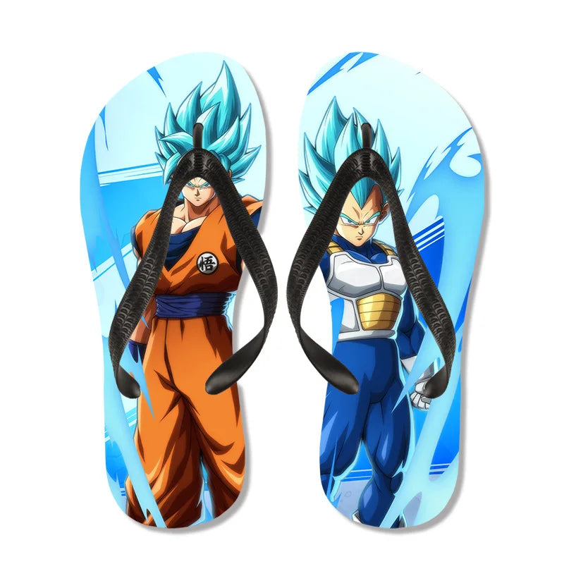 DBS - Goku & Vegeta Flip flops