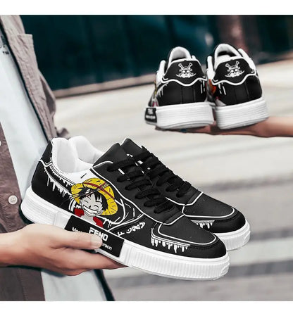 One Piece - Luffy & Ace Sneakers