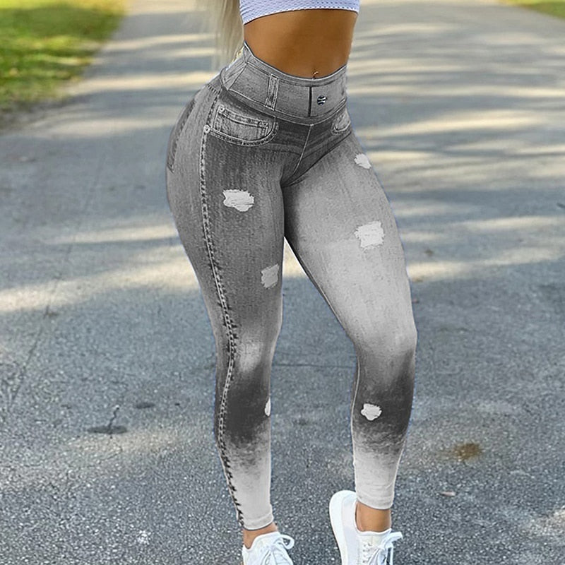 Denim - Leggings.