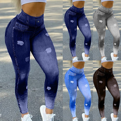 Denim - Leggings.